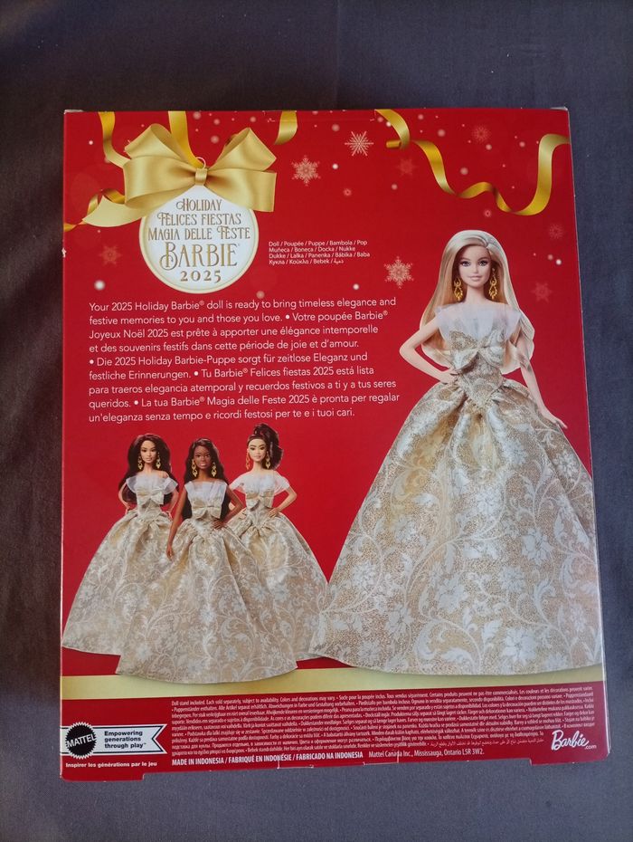Coffret Barbie joyeux Noël 2025 - photo numéro 3