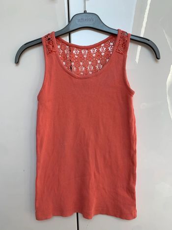 Débardeur corail fille