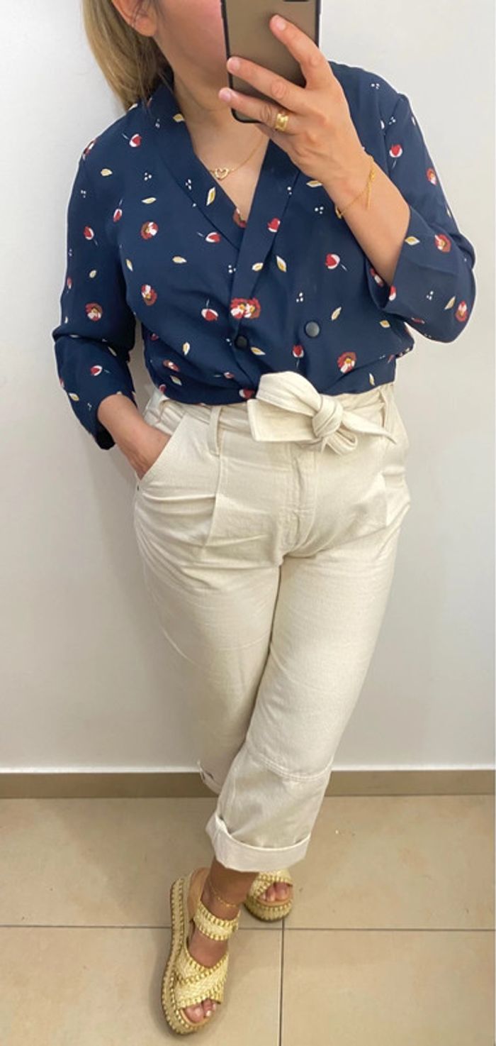 Chemise a fleurs - photo numéro 3
