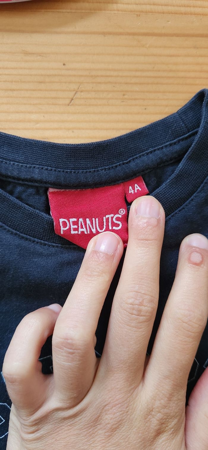 T-shirt à manches longues snoopy - photo numéro 2