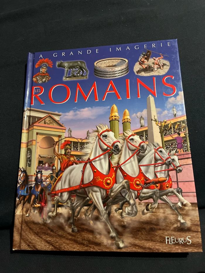 Livre pour enfants la grande imagerie fleurus les romains