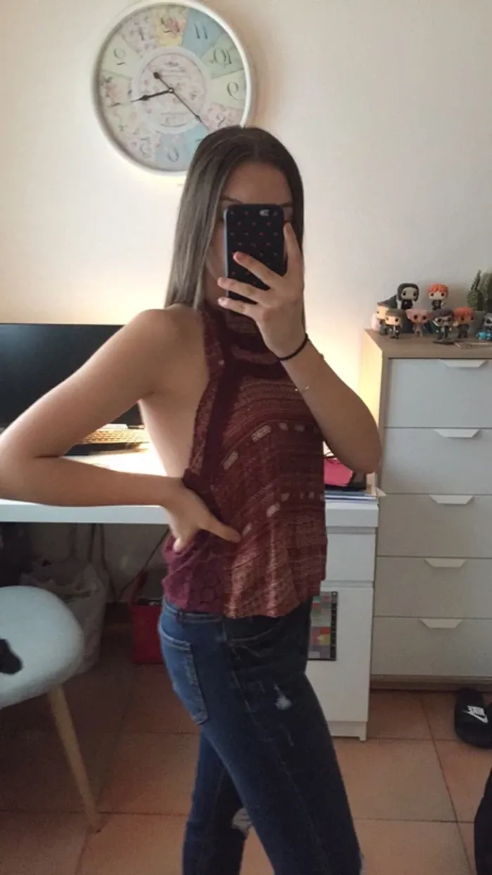 Top dos nu Pull&Bear en taille s