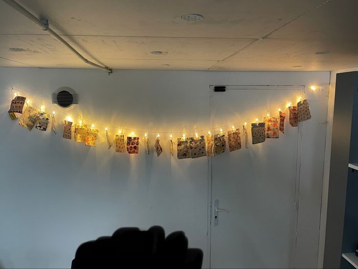 Calendrier de l'Avent lumineux