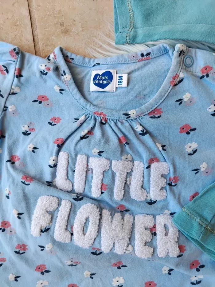 🧸 lot tee shirt fille 18 mois - photo numéro 3