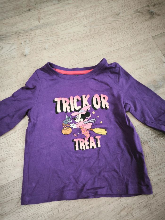 Tee shirt Disney halloween 3ans