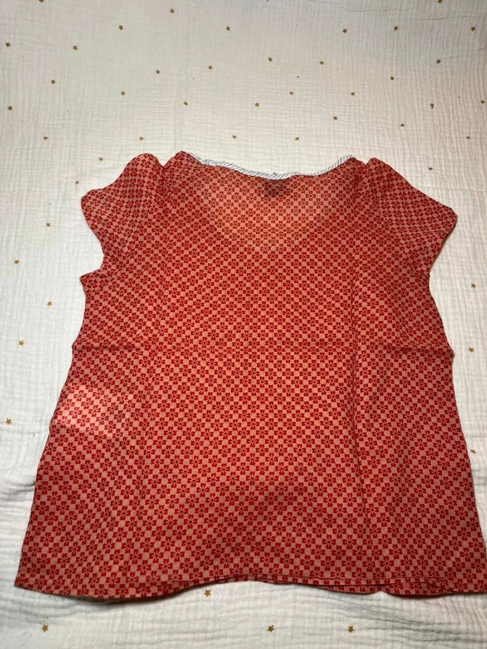 Blouse fleurie Bellerose 4 ans - photo numéro 2