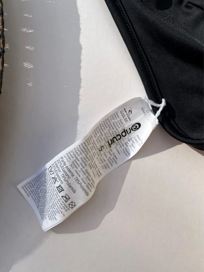 Haut de maillot de bain motif fleurs orange - photo numéro 6