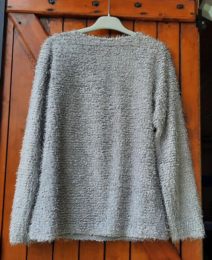 Pull gris Eldys, taille 38 - photo numéro 2