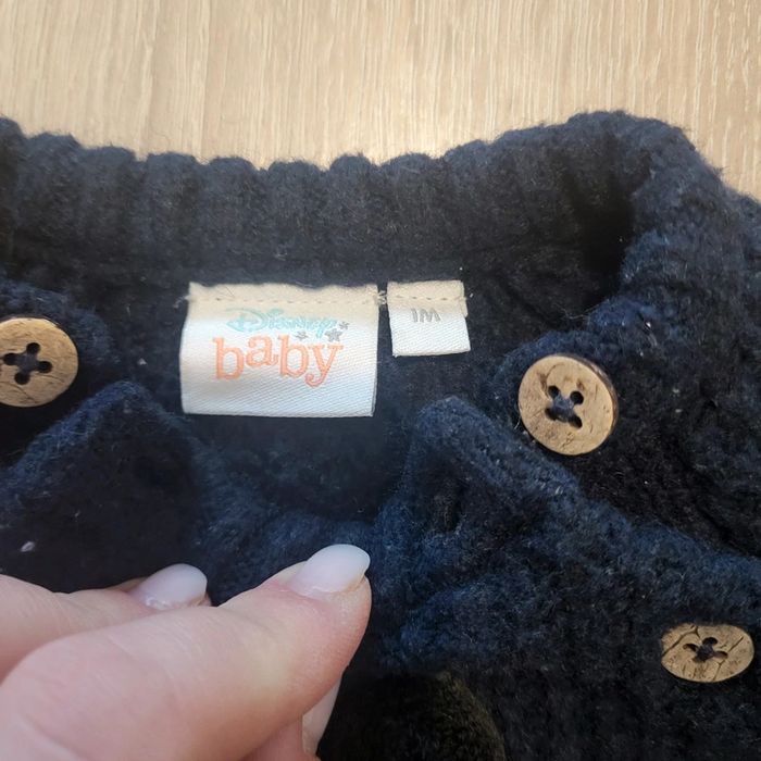 Pull epais 1 mois mickey bébé - photo numéro 2