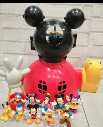 Maison de mickey plus figurines 