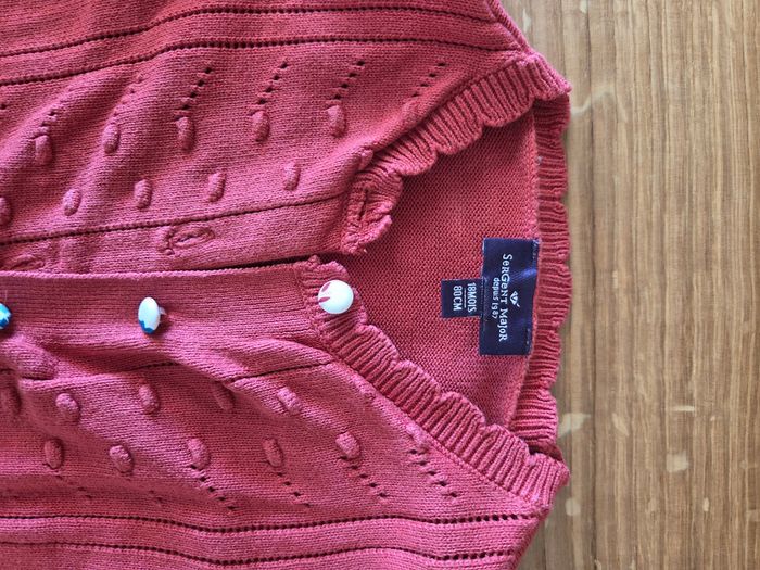 Gilet Sergent Major rouge - photo numéro 2