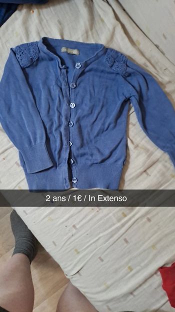 Gilet bleu