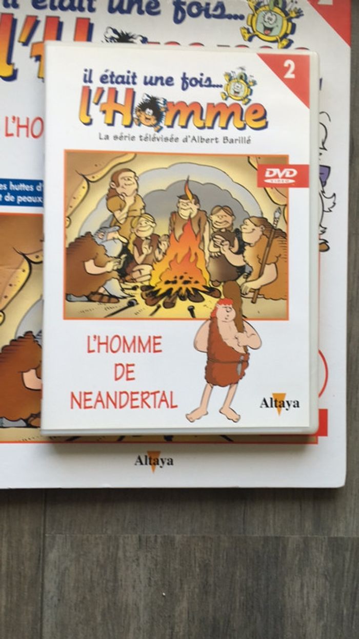 Livre+dvd il était une fois la vie l homme de neanterdal n.2 - photo numéro 4