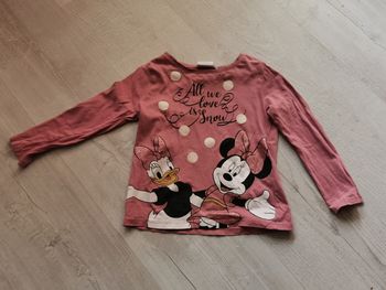 T shirt manche longue 4 ans minnie daisy