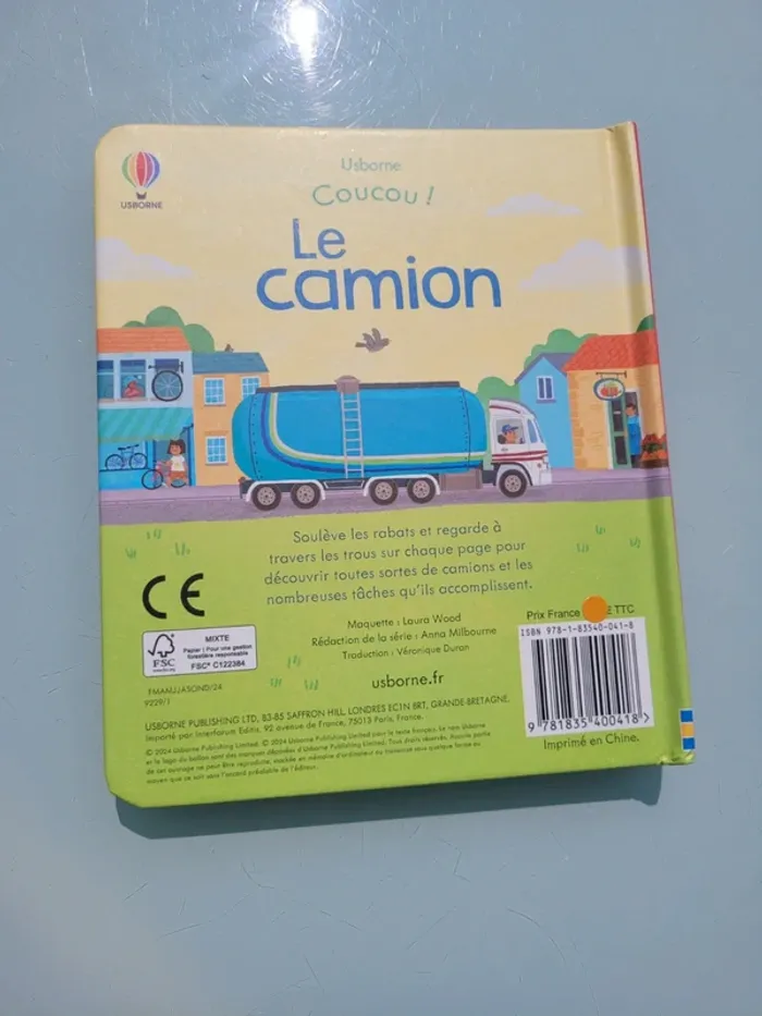 Livre Usborne, collection Coucou! 🚚 Le Camion 🚛 - photo numéro 12