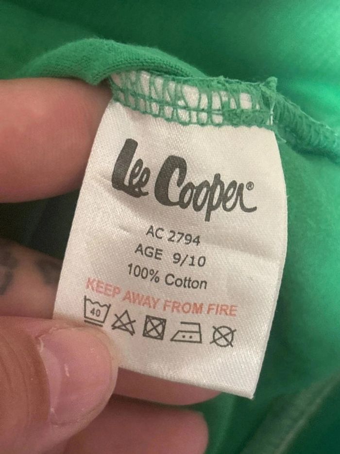 Sweat-shirt sans manche taille 9-10ans marque Lee Cooper vintage - photo numéro 6