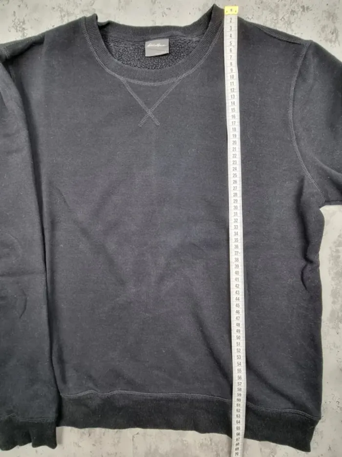 Sweat Eddie Bauer noir – Taille L Homme (mesures en photos) - photo numéro 9
