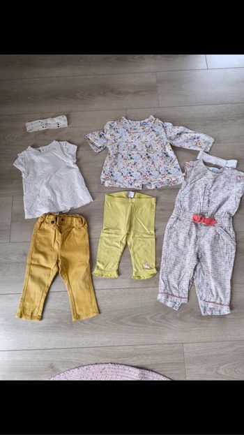 Ensemble tenue 12 mois printemps fille