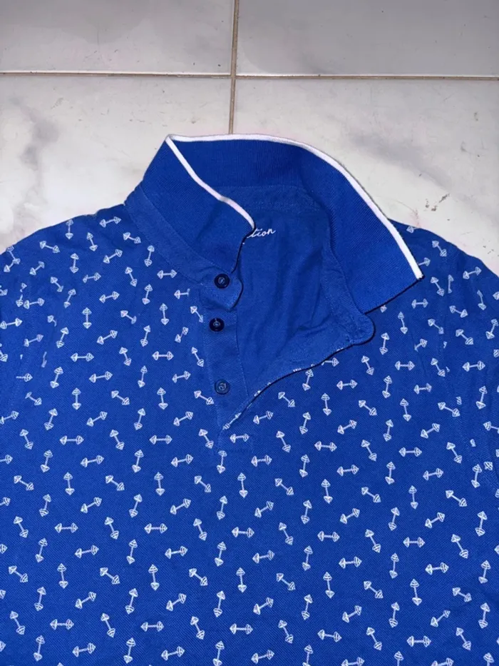 Polo bleu - photo numéro 2
