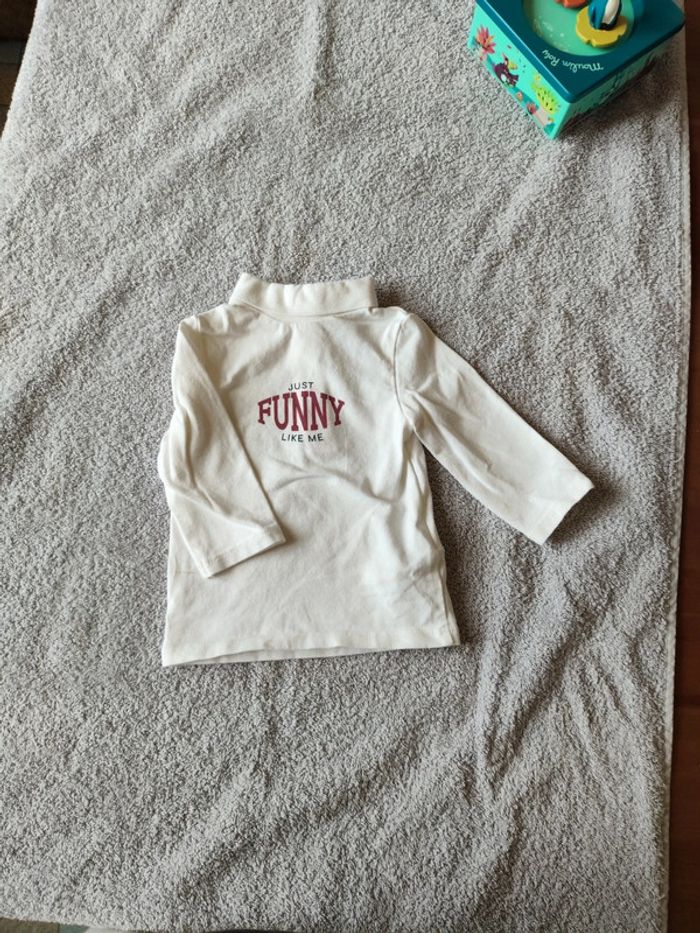 Tee-shirt manche longue 3 mois