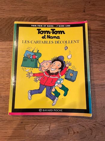 Livre BD Tom Tom et Nana Les cartables décollent Numéro 4
