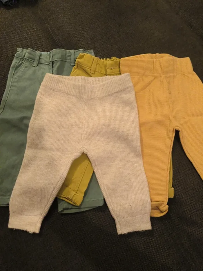 Lot 4 pantalons
