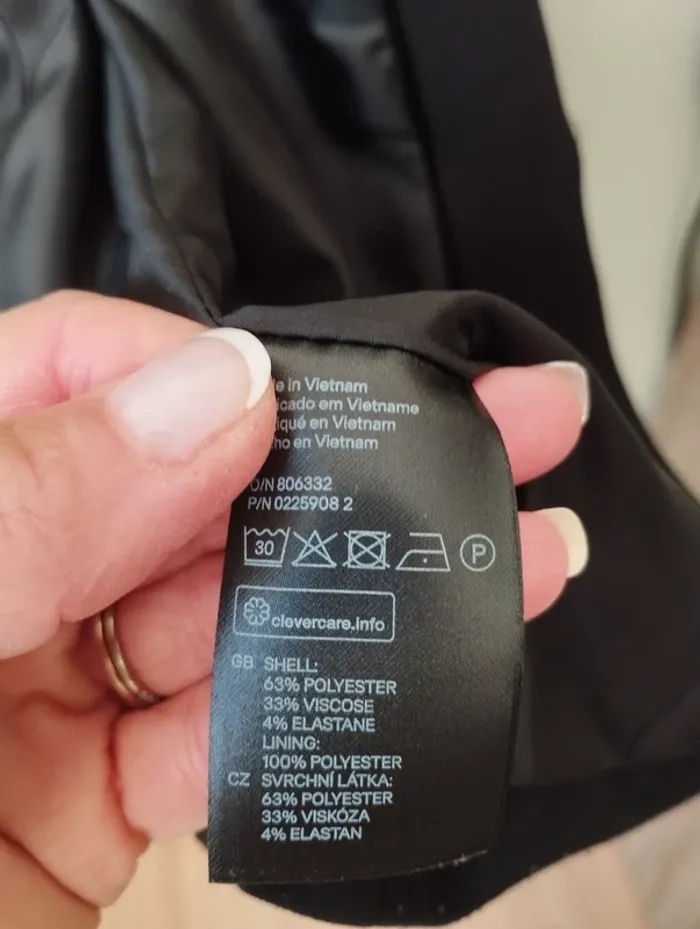 Blazer noir H&M 36 - photo numéro 4