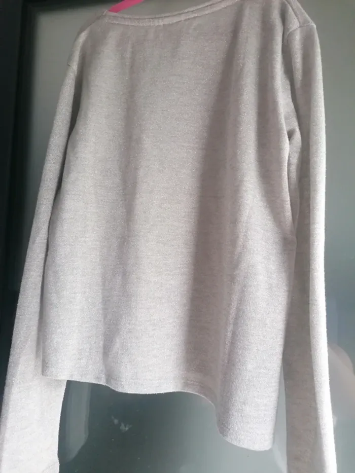 Pull Asymétrique brillant fille taille 146-152cm C&A - photo numéro 5