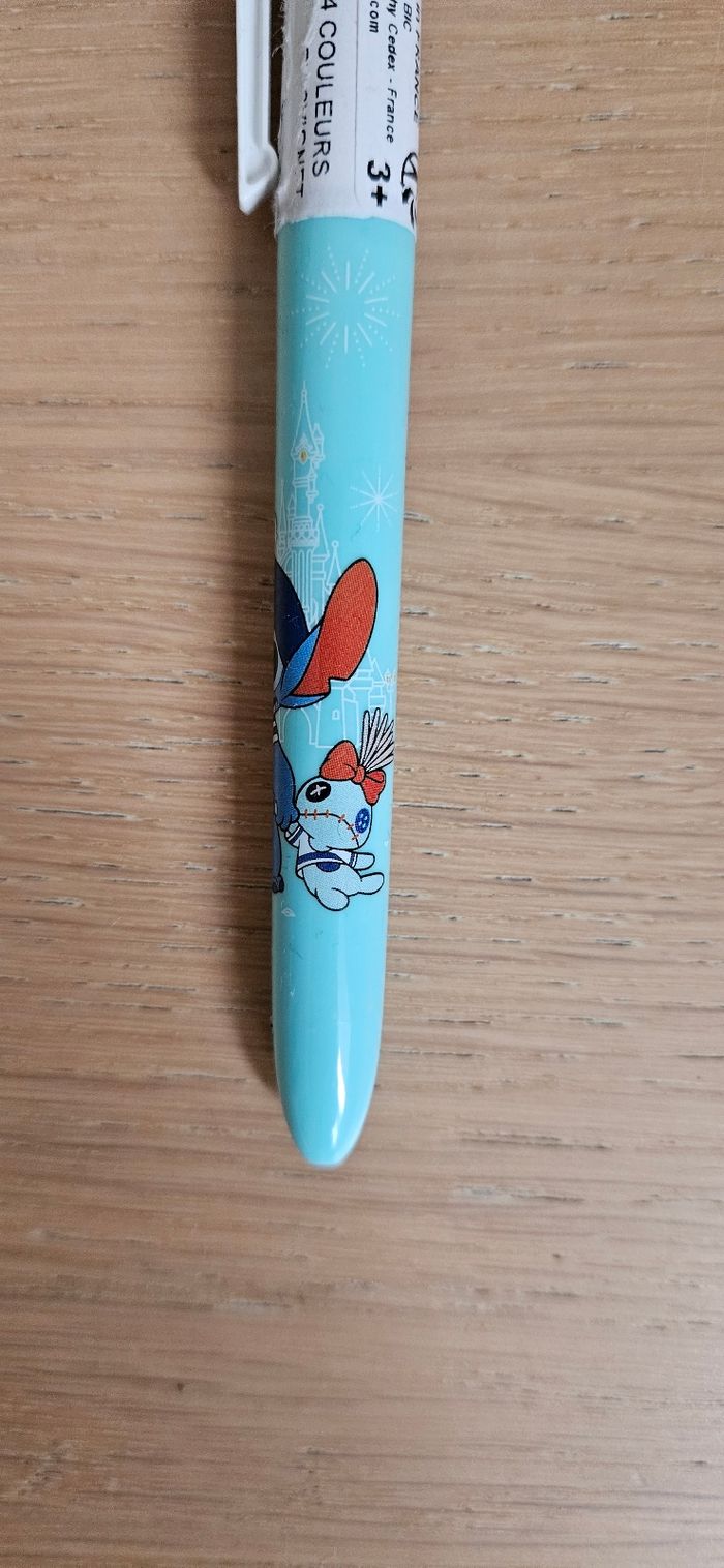 Stylo bic 4 couleurs stitch Paris disney parc - photo numéro 5