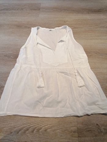 Débardeur blanc Pimkie
