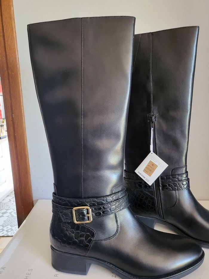 Paire de bottes cuir Geox - photo numéro 4