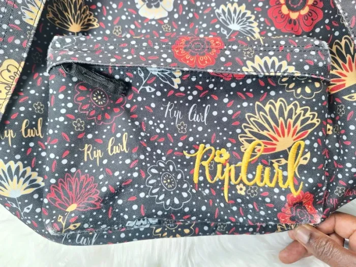 Sac à dos Rip Curl fleuri – Logo brodé – Multicolore (612) - photo numéro 2