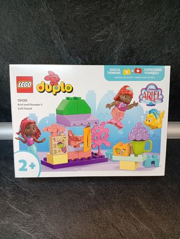 LEGO DUPLO Disney 10420 stand de café Ariel et Polochon