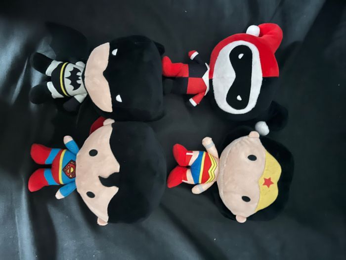 Lot peluche super héros