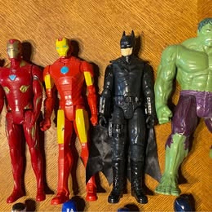 Lot 13 figurines Avengers Marvel 30 cm - photo numéro 3