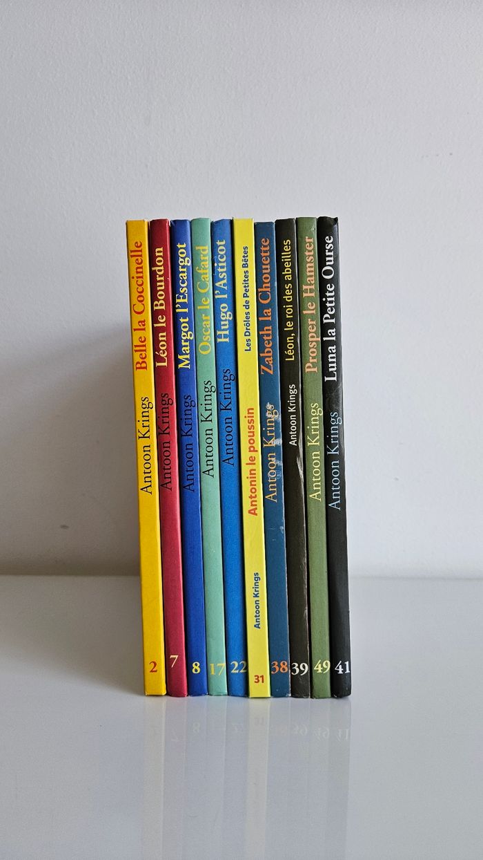 Lot 10 livres Drôles de petites bêtes - photo numéro 3