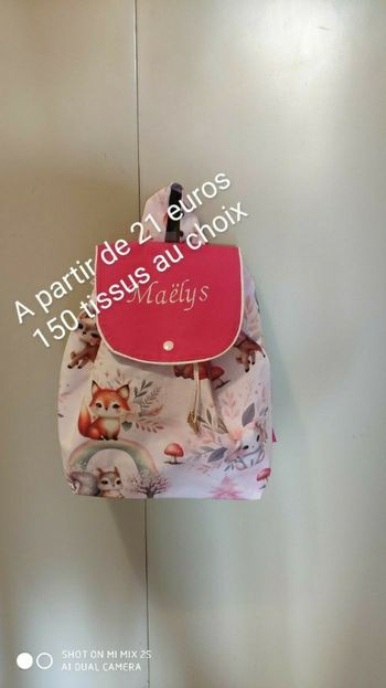 Sac personnalisé neuf