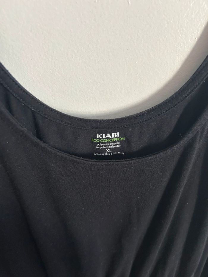 Robe longue noir • Kiabi • taille XL - photo numéro 2