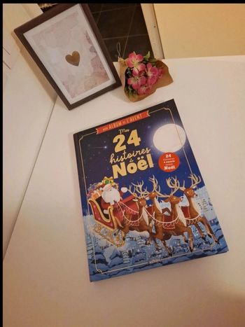 Livre calendrier de l'avent 24 histoire de Noël très bon état