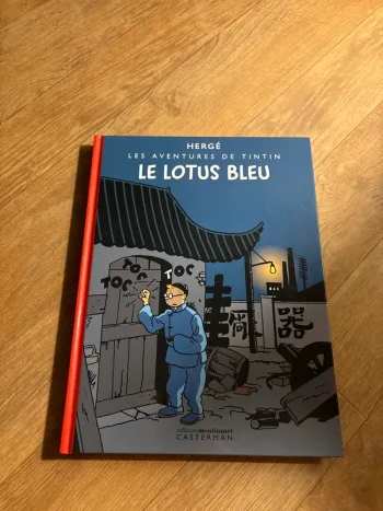 Bande dessinée Tintin Le lotus bleu