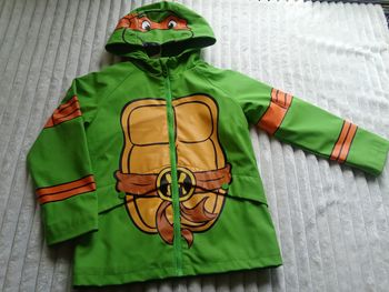 Veste imperméable tortue ninja 