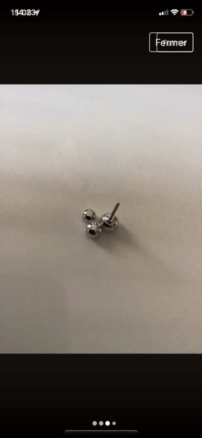 Boucles d’oreilles bleu clair neuves Swarovski élément - photo numéro 4