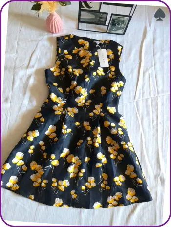 Robe femme à fleur 40