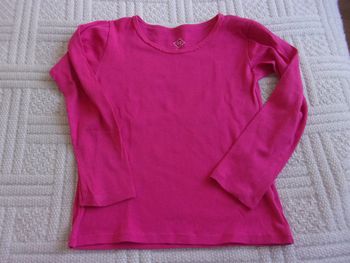 tee shirt manches longues TEX taille 6/8 ans