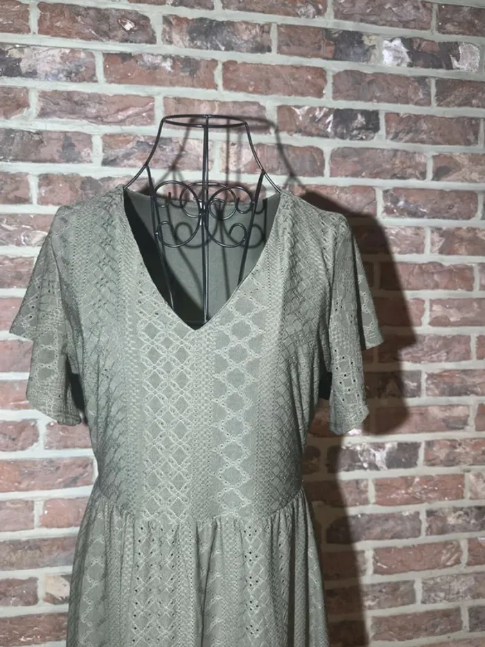 Robe Only kaki Taille S élégante et doublée - photo numéro 3