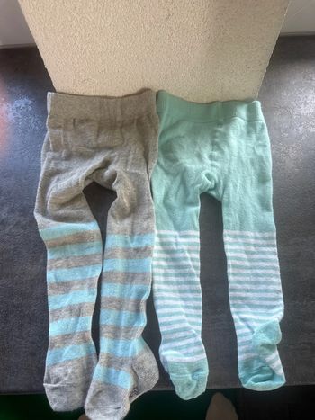 Lot de 2 collants 62/68