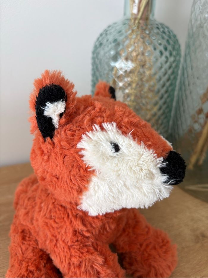 Peluche renard très bon état 20 cm - photo numéro 6