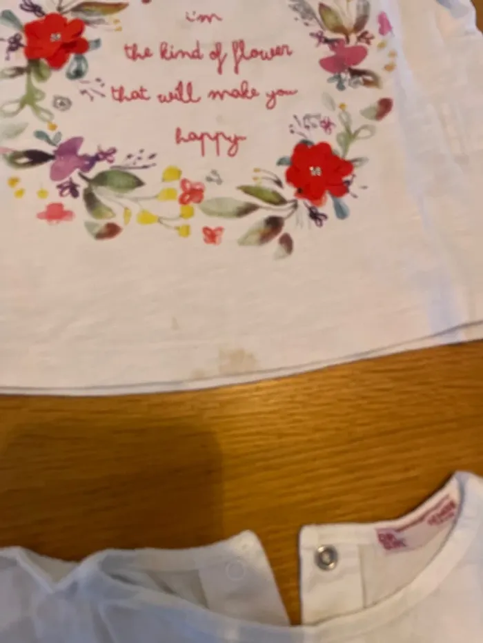 4 tshirts 12 mois fille - photo numéro 6