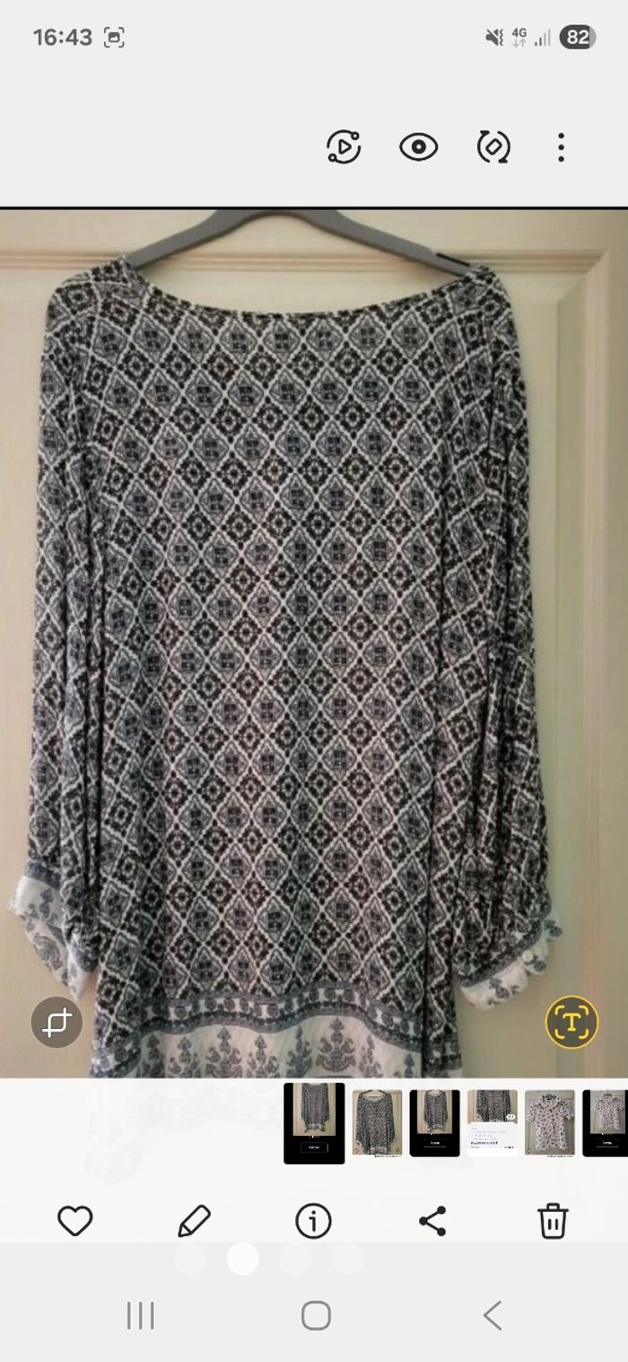 Blouse manche 3/4 - photo numéro 2