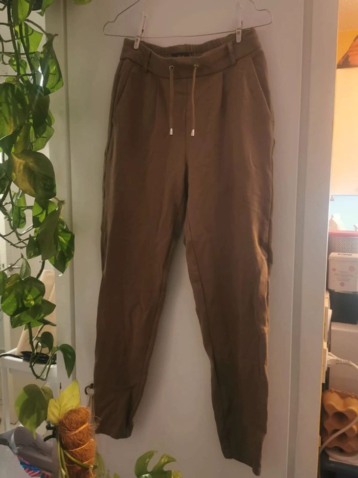 Pantalon legging marron amisu - photo numéro 4